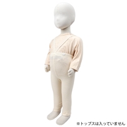[ベビー]サスペンダーレギンス オフホワイト