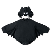 [ベビー]こうもりロンパース ボンネットつき ハロウィン
