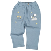 [キッズ]ゆったりパンツ　PEANUTSBaby　ブルー