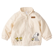 [ベビー]ウインドブレーカー　はっ水　PEANUTSBaby　オフホワイト