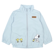 [キッズ]ウインドブレーカー　はっ水　PEANUTSBaby　サックス