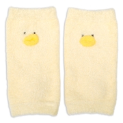 [ベビー]ふわふわレッグウォーマー　ひよこ