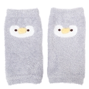 [ベビー]ふわふわレッグウォーマー　ぺんぎん