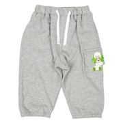 [ベビー]ロングパンツ　いないいないばあっ！　グレー