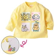 [ベビー]ギミックTシャツ　ファンターネ！　イエロー