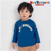 [キッズ] Ｔシャツ ロイヤルブルー　[ミキハウス　ホットビスケッツ]