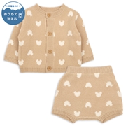 [乳児]セットアップ　ニット ベージュ