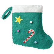 おおきなクリスマス靴下 ツリー グリーン