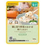 1食分の鉄分がおいしくとれる 鯛と彩り野菜 おかゆ 鰹だし仕立て 100g