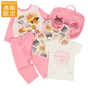 [お楽しみ袋][キッズ]お泊りセット　アンパンマン　ピンク