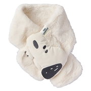 差し込みマフラー　ＰＥＡＮＵＴＳ　ＢＡＢＹ　オフホワイト