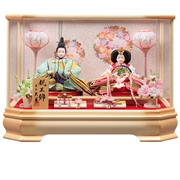 【送料無料】 久月 親王ケース飾り 「日和彩り桜」 38092K 雛人形