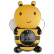 パパジーノ ルーム＆バスサーモメーター みつばち