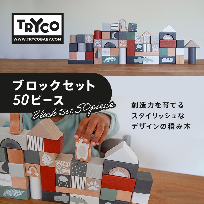 TRYCO ブロックセット 50ピース