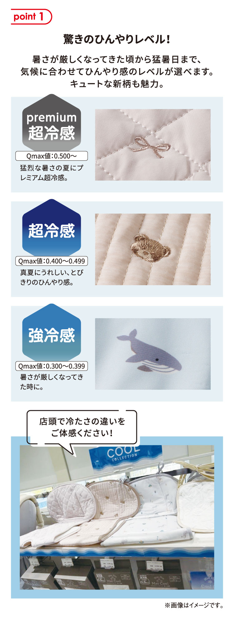 驚きのひんやりレベル！　Premium　超冷感　強冷感　