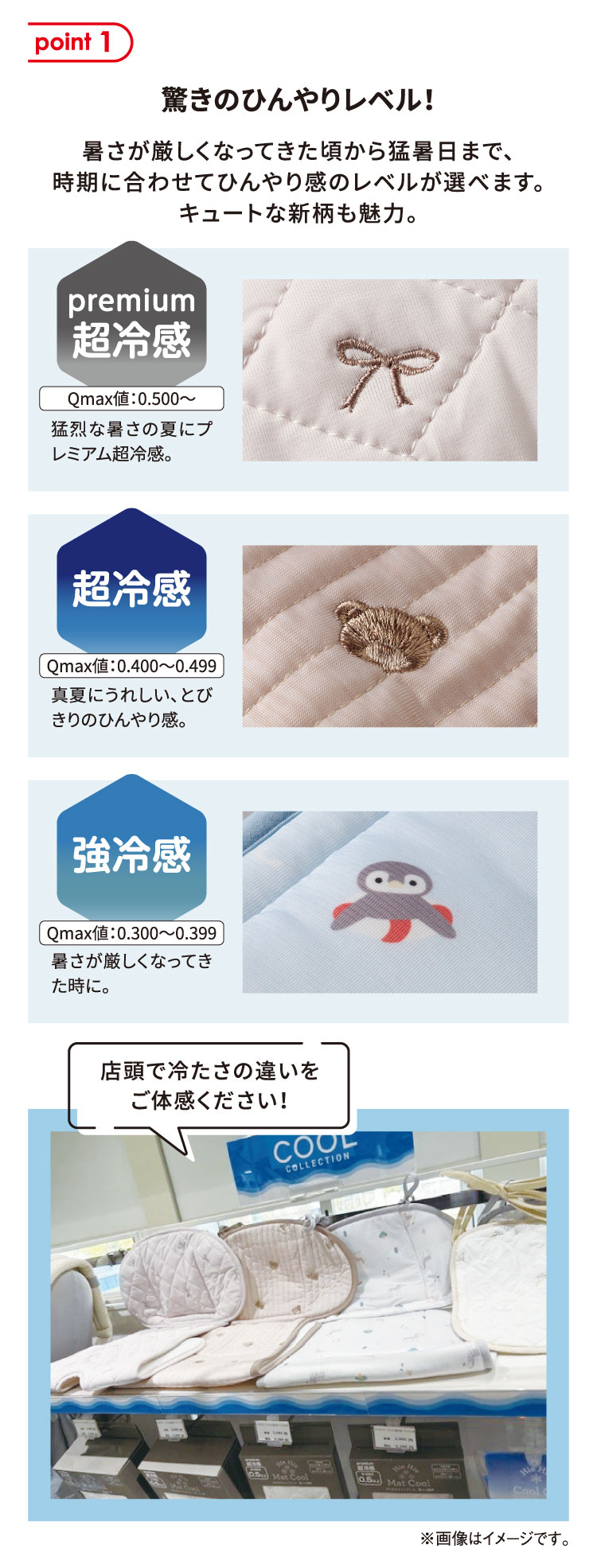 驚きのひんやりレベル！　Premium　超冷感　強冷感　