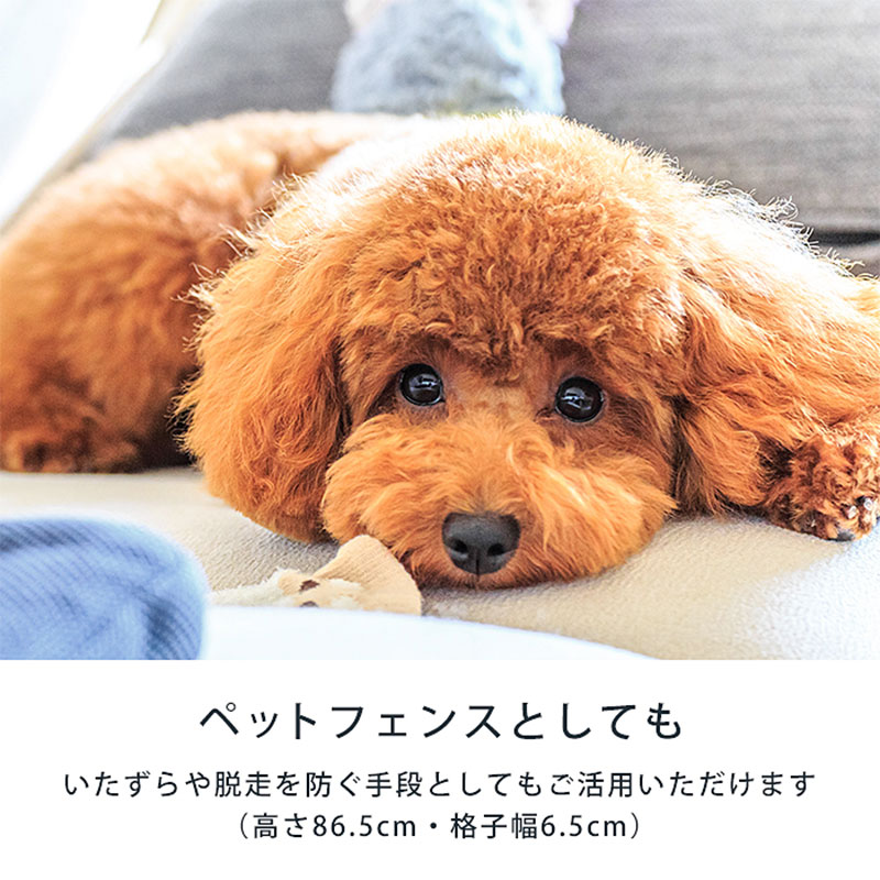 ペットフェンスとしても　いたずら　脱走