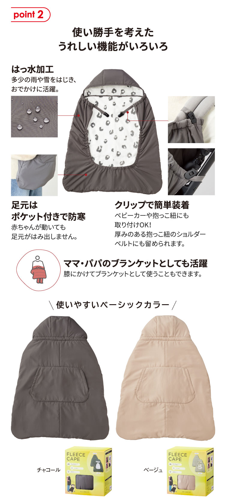 使い勝手を考えたうれしい機能がいろいろ