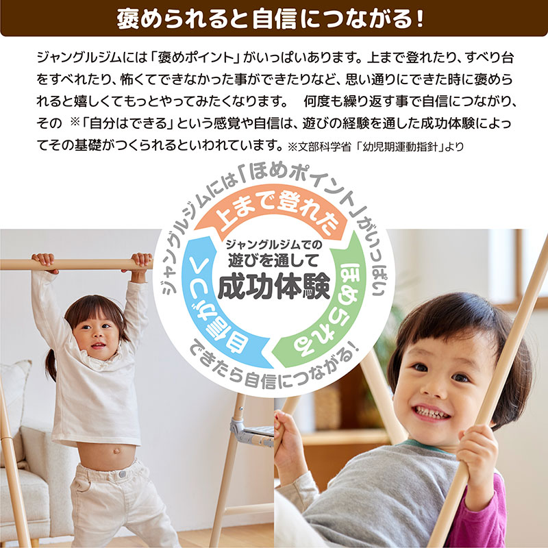 褒められると自信につながる！