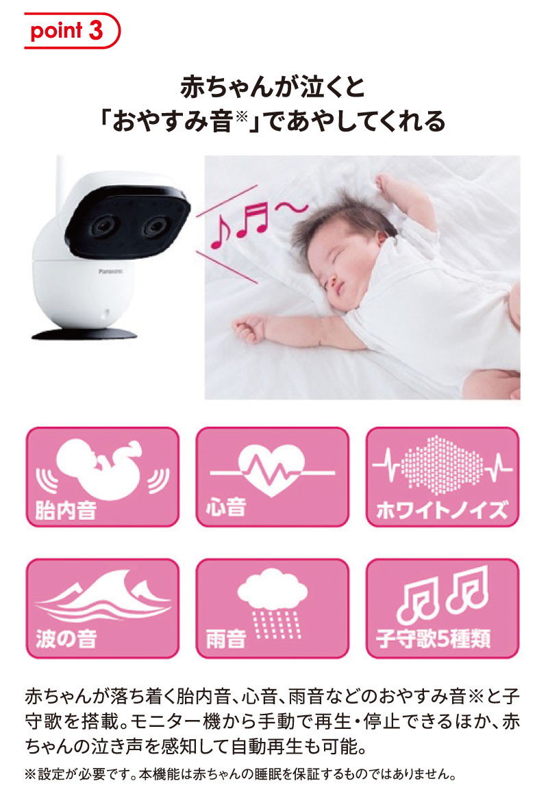panasonic　ベビーモニター