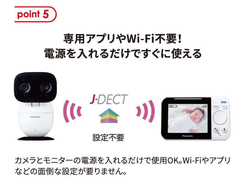 panasonic　ベビーモニター