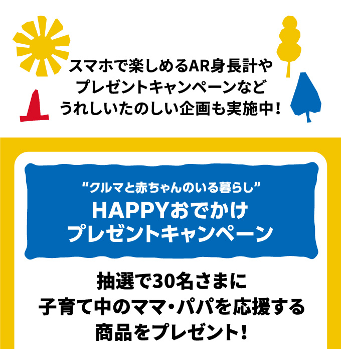 HAPPYおでかけプレゼントキャンペーン