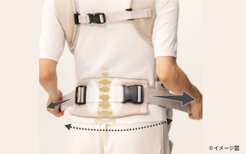 「腰らくサポートEX」