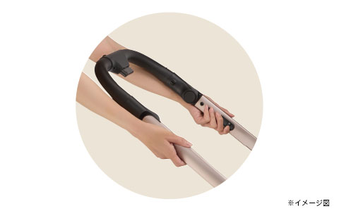 手元ハンドル切り替え