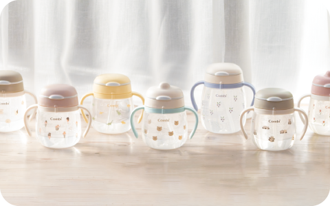 コンビ ラクマグ 自分で飲める、あたらしい楽しみ。