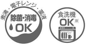 口元のパーツとパッキンがひとつに。