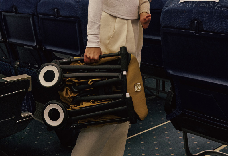 cybex GOLDのベビーカー、LIBELLE（リベル）Engineered in GERMANY。どこへでも持ち運べるコンパクトベビーカー。