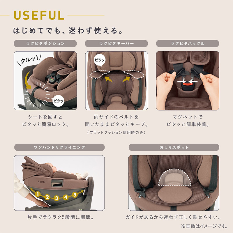 Combi(コンビ) THE S ロッタ ZH 2026年モデル USEFUL はじめてでも、迷わず使える