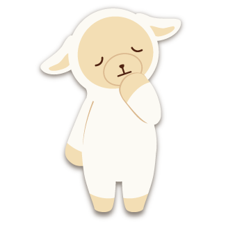 西川ふとん キャラクター メルくんの画像