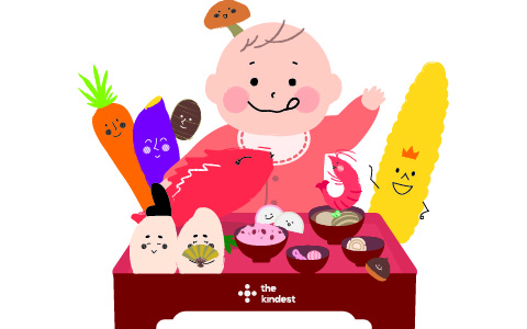 お食い初めのイメージ